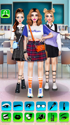 College Fashion Makeover Games ekran görüntüsü