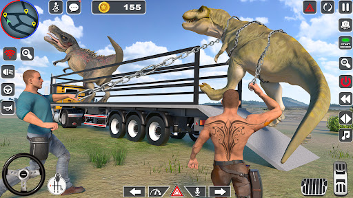 Dino Transporter Truck Games ekran görüntüsü
