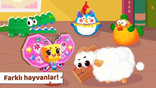 Bebek Panda'nın Hayvan Yapbozu ekran görüntüsü