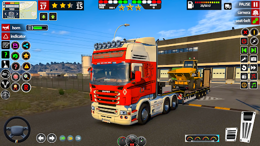 Cargo Truck Simulator Games 3D ekran görüntüsü