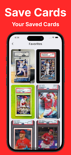 Baseball Card Scanner HitPrice ekran görüntüsü