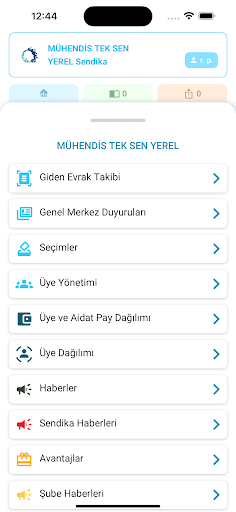 Mühendis Tek-Sen Yerel ekran görüntüsü