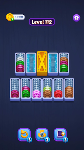 Coin Stack: Sort Puzzle ekran görüntüsü