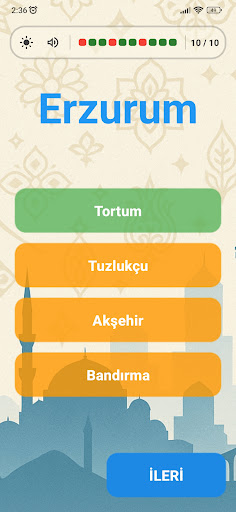 İlçe Bulma Oyunu ekran görüntüsü