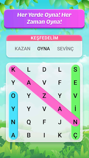 Kelime Ara Bulmaca ekran görüntüsü