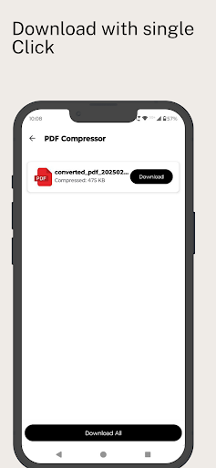 PDF Compressor ekran görüntüsü