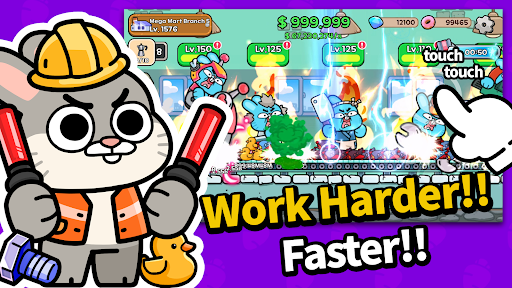 Bunny Village : Idle Tycoon ekran görüntüsü