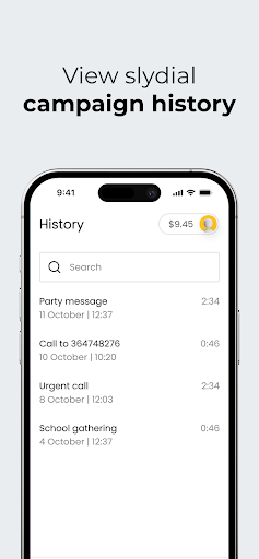 Slydial - Voice Messaging ekran görüntüsü