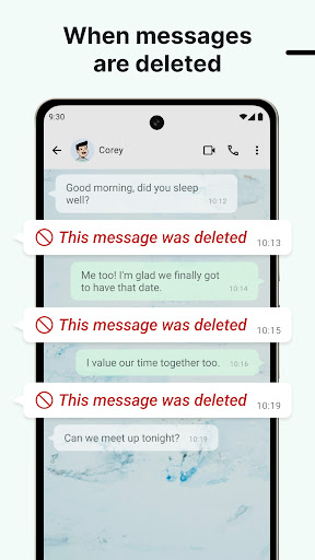 Invis: Restore deleted message ekran görüntüsü