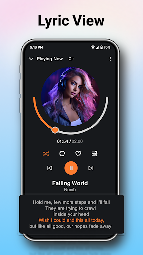 Müzik Mp3 Çalar Şarkı ekran görüntüsü