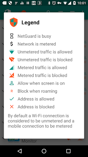 NetGuard - no-root firewall ekran görüntüsü