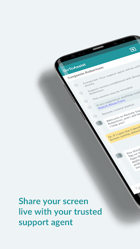 GoToAssist Support - Customer ekran görüntüsü