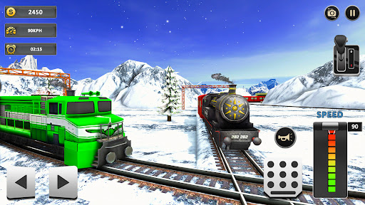 Railway Train Simulator Games ekran görüntüsü