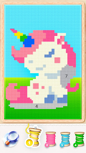 Magic Cross Stitch: Pixel Art ekran görüntüsü