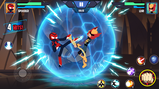 Stickman Heroes: Battle of God ekran görüntüsü