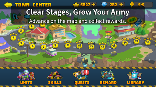 Army vs. Zombies ekran görüntüsü