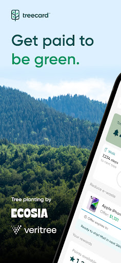 Treecard - Walk & Plant Trees ekran görüntüsü