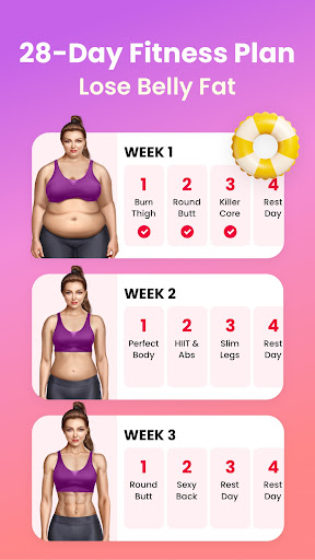 JustFit: LazyFit & Fitness ekran görüntüsü