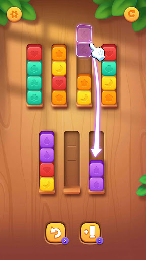 Wood Sortpuz: Ball Sort Puzzle ekran görüntüsü