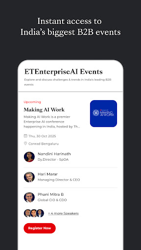 ET Enterprise AI ekran görüntüsü