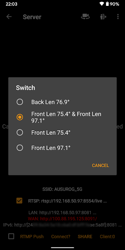 IP Camera Pro ekran görüntüsü