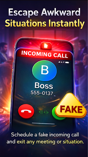 Fake Incoming Call: Escape Now ekran görüntüsü