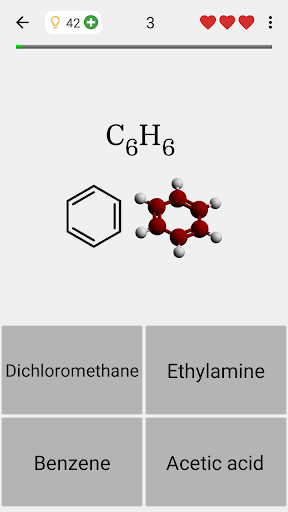Chemical Substances: Chem-Quiz ekran görüntüsü