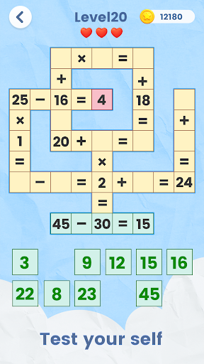 MathCross Master! ekran görüntüsü