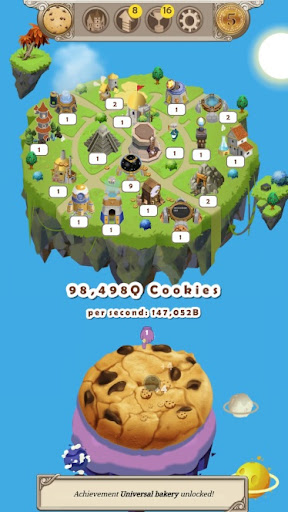 Cookie Clicker City ekran görüntüsü