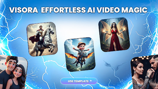 Visora : AI Video Generator ekran görüntüsü