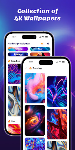 Magic Fluids: Canlı Duvar ekran görüntüsü
