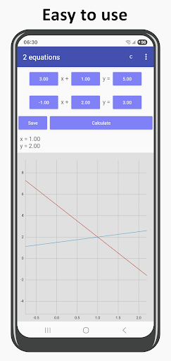 Linear Equations Solver ekran görüntüsü