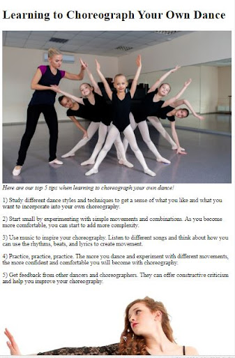 How to Choreograph a Dance ekran görüntüsü