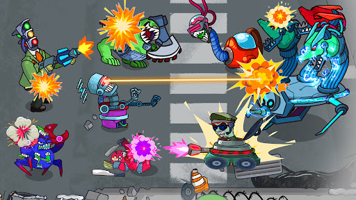 Merge Fight: Grim & Zombie War ekran görüntüsü