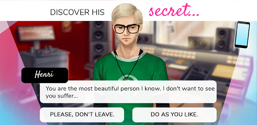 Henri's Secret - Visual Novel ekran görüntüsü