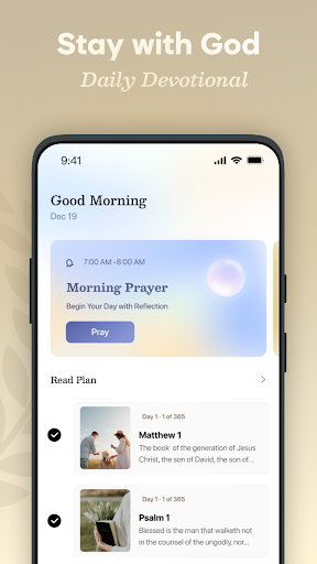 Spirit365 - Bible Alarm & KJV ekran görüntüsü