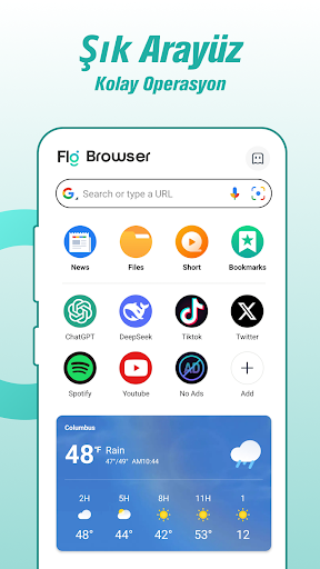 Fly Browser - Private & Fast ekran görüntüsü