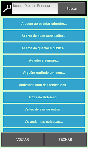 100 Dicas de Etiqueta ekran görüntüsü