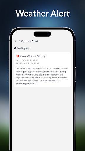 Live Weather: Real & Forecast ekran görüntüsü
