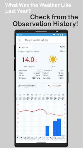 Foreca Weather ekran görüntüsü
