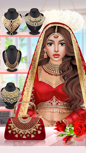 Indian Bridal Fashion Dress up ekran görüntüsü