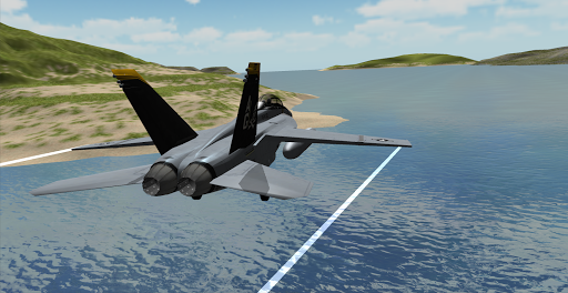 F18 Airplane Simulator 3D ekran görüntüsü
