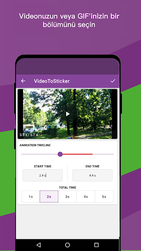 Çıkartmaya Video ekran görüntüsü