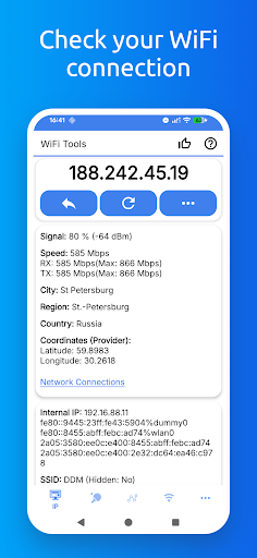 WiFi Tools & Analyzer ekran görüntüsü