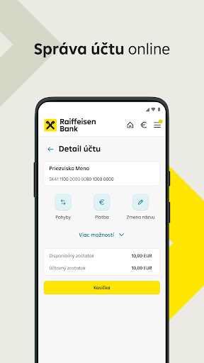 Raiffeisen Bank SK ekran görüntüsü
