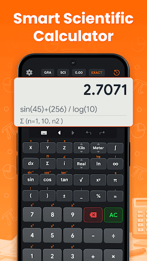 Scientific Calculator App ekran görüntüsü