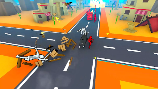 Angry Bull 3D - Run and Smash ekran görüntüsü