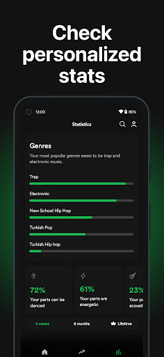 must.fm for Music Stats ekran görüntüsü