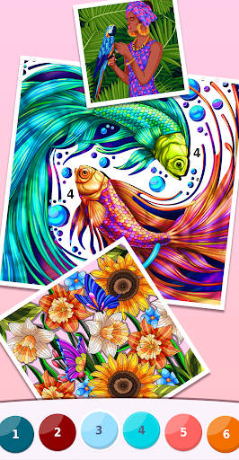 Relax Color - Paint by Number ekran görüntüsü
