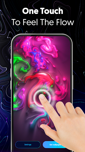 Fluid Wallpaper: Magic Fluids ekran görüntüsü